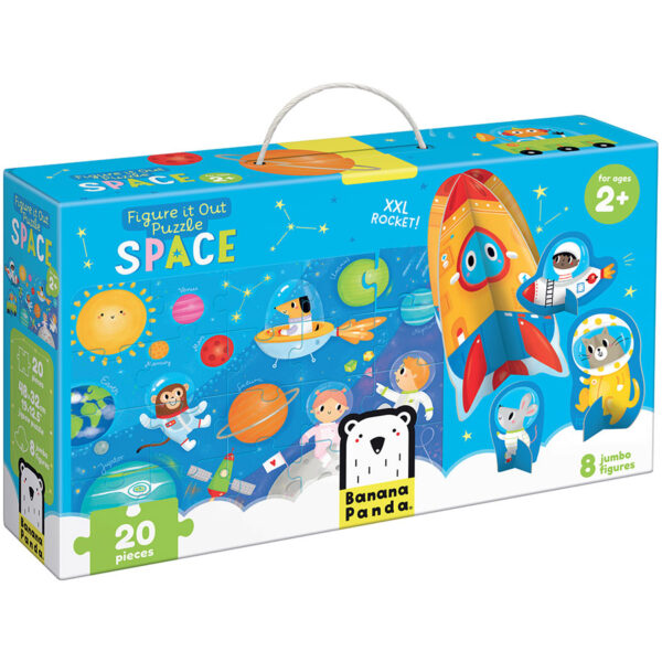 Figure it out puzzle Space - puzzle and play set for toddlers