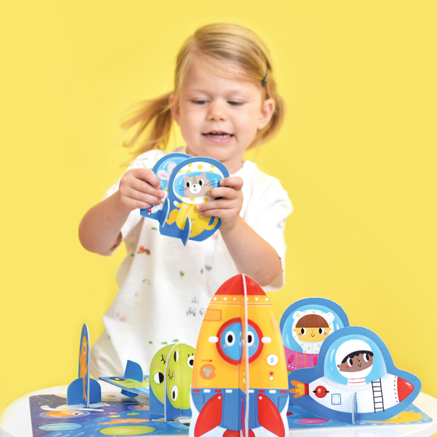 Figure it out puzzle Space - educational puzzle set for toddlers