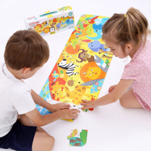 Looong Puzzle Safari - large jigsaw puzzle for kids 3 and up