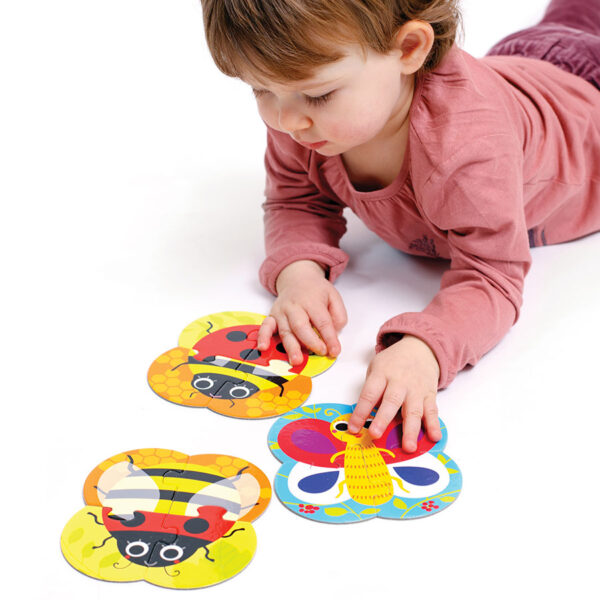 Mini puzzles for toddlers - Little Creatures 2+