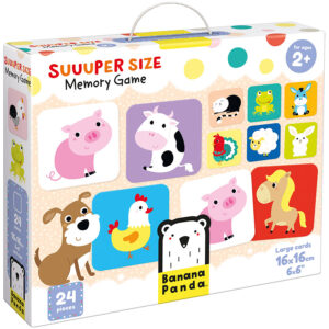 Suuuper Size Memory Game - matching game memory for toddlers