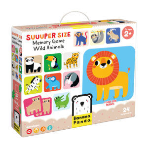 Suuuper Size Memory Game Wild Animals