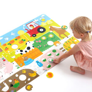 Suuuper Size Puzzle Farm Match Fun - jumbo farm puzzle for toddlers