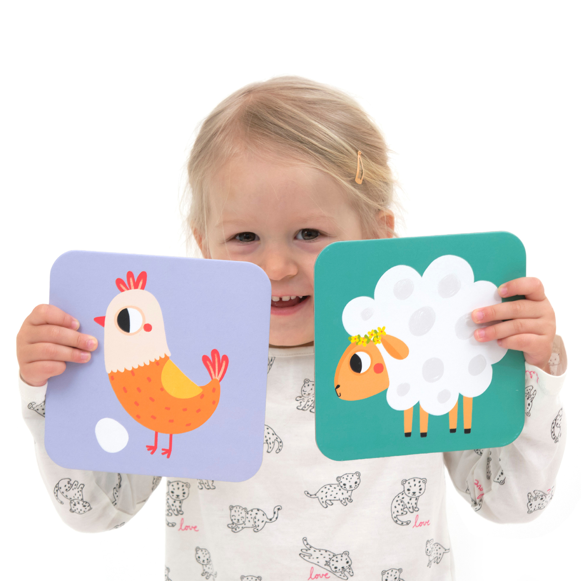 Cute Baby Games And Farm Animal Puzzles For Kids