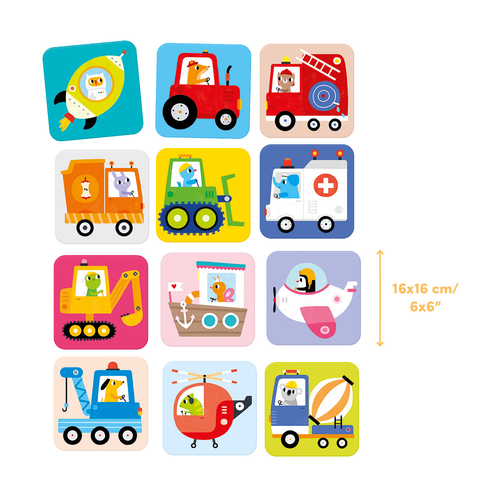 Online Memory Games for Kids: Cars