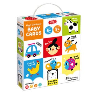 High Contrast Baby Cards 6m+ 9m+