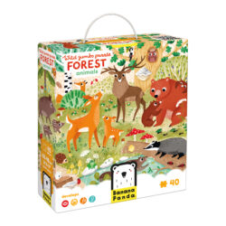 『 Kili and animals 』by Abuu 20*20cm Wild Jumbo Puzzle Forest Animals - Banana Panda