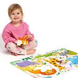 Wild Jumbo Puzzle Safari - Banana Panda