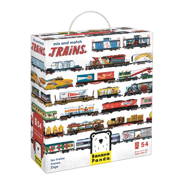 Mix and Match Puzzle Trains