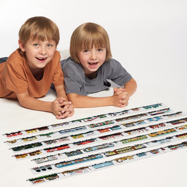 Mix and Match Puzzle Trains