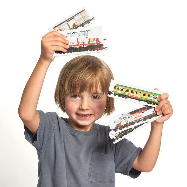 Mix and Match Puzzle Trains