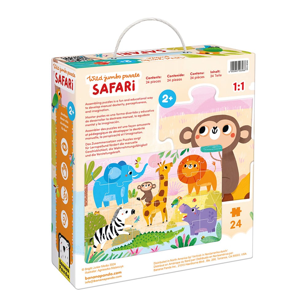 domana 50個セット 47,500円 Wild Jumbo Puzzle Safari - Banana Panda